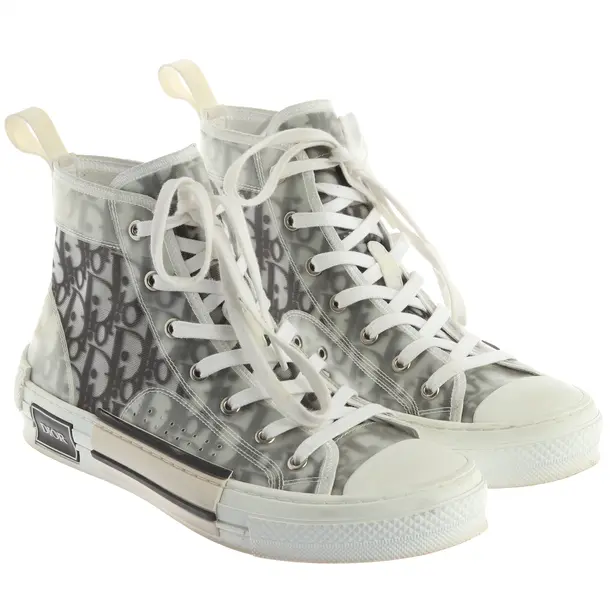 High-Top Sneakers, in White, Dior