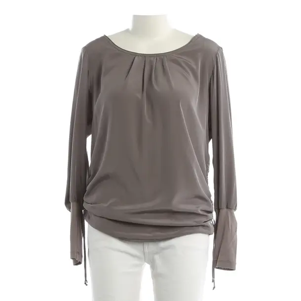 Blouse, in Gray, Microfiber, Marc Cain