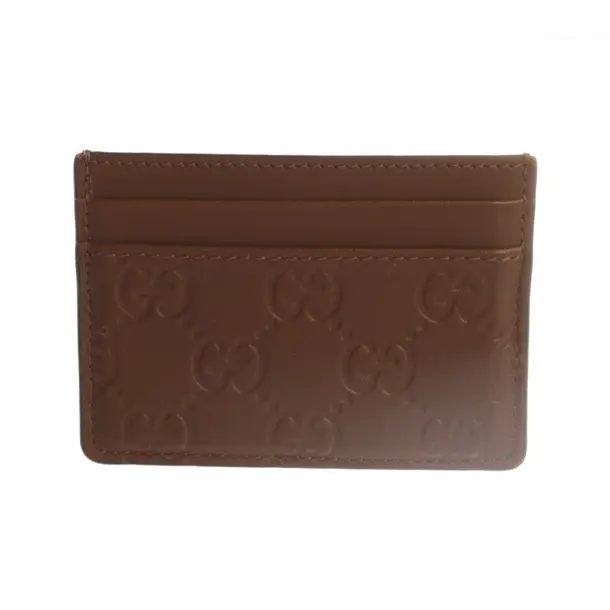 Card Holder, in Brown, Leather, Gucci