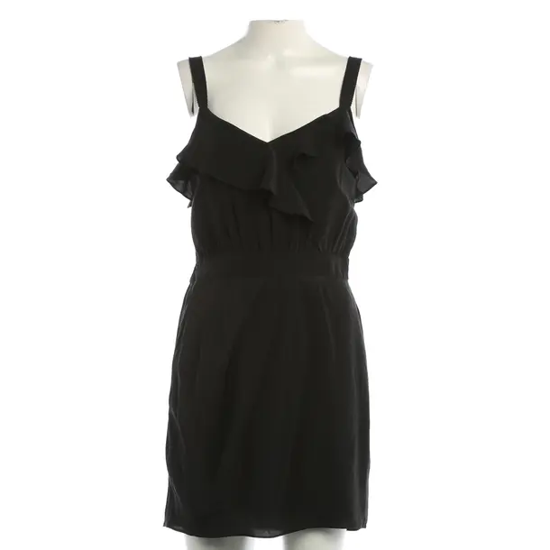 Dress, in Black, Silk, Sandro