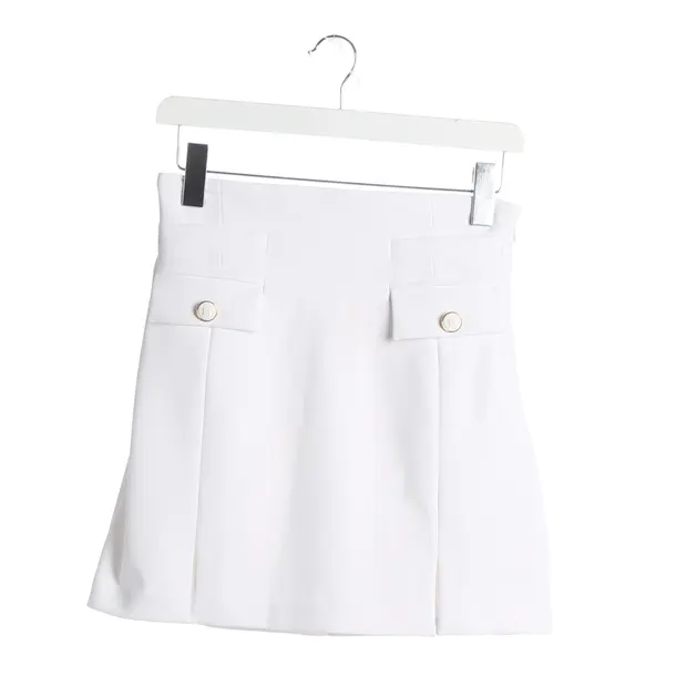Gonna, in Bianco, Poliestere, Elisabetta Franchi
