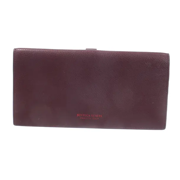 Wallet, in Bordeaux, Leather, Bottega Veneta