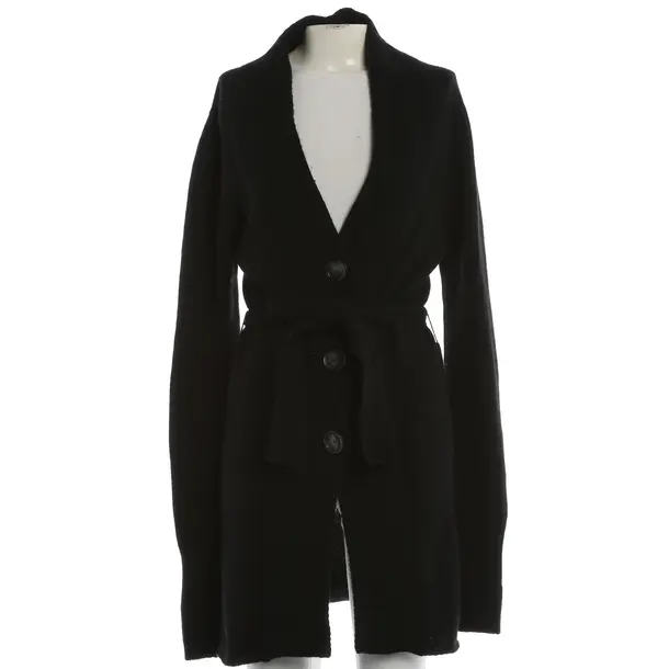 Cardigan, in Black, Cashmere, Hemisphere