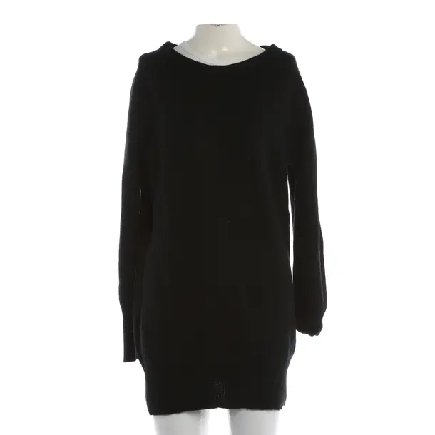 Cashmere Jumper, in Black, Kaschmir, Strenesse