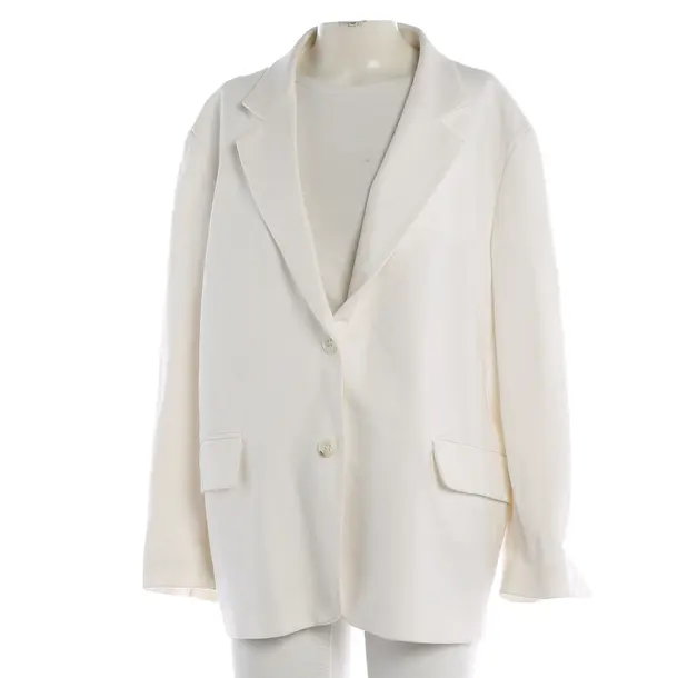Blazer, in White, Viscose, Dorothee Schumacher