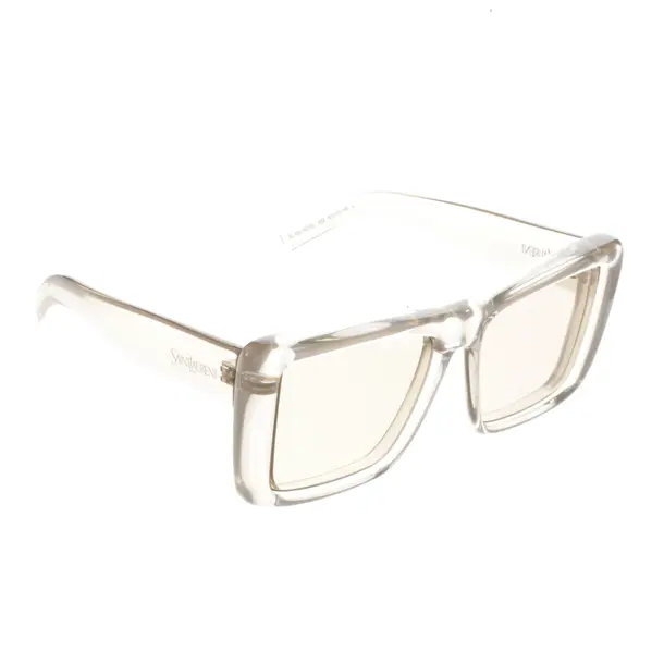 Sunglasses, in Transparent, Synthetic, Saint Laurent