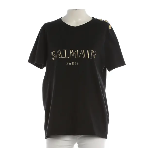 Shirt, in Navy, Cotton, Balmain