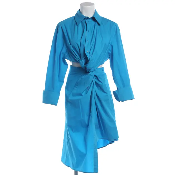 Kleid, in Blau, Baumwolle, JW Anderson