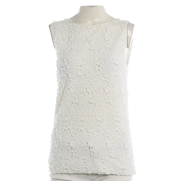 Top, in Cream, Cotton, Prada