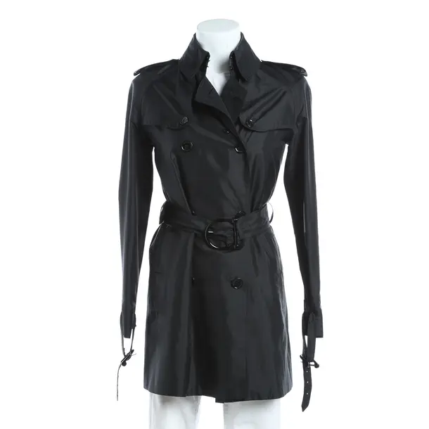 Trench Coat, in Black, Silk, Burberry London