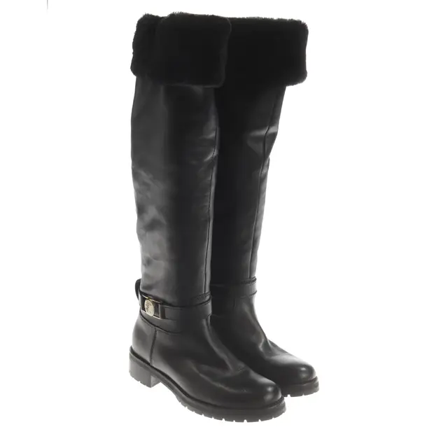 Stiefel, in Schwarz, Versace