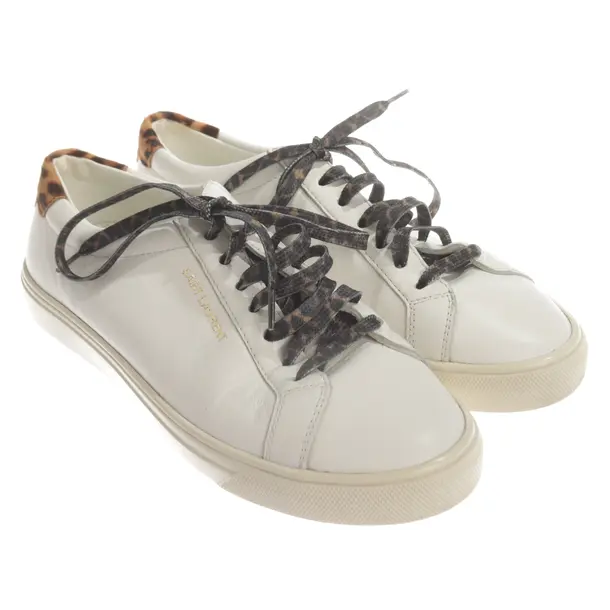 Sneaker, in Weiß, Saint Laurent
