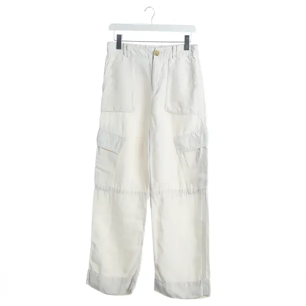 Pants, in White, Leinen, Vince