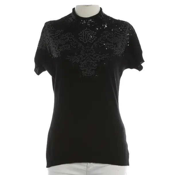 Shirt, in Black, Wool, Roberto Cavalli