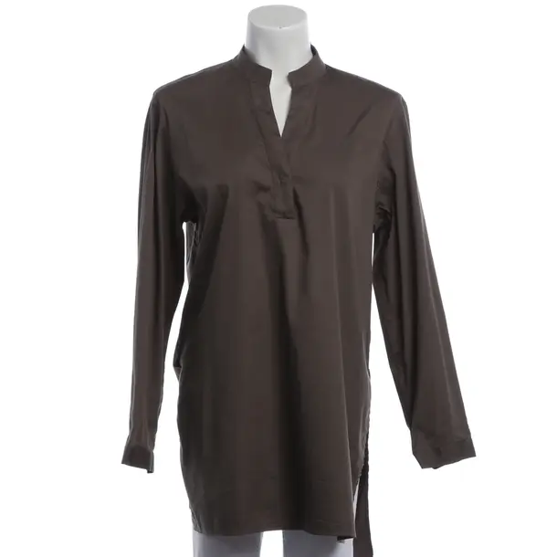 Bluse, in Grau, Baumwolle, Soluzione