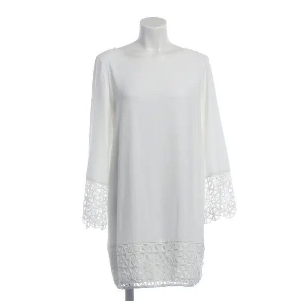 Dress, in White, Viscose, Ana Alcazar