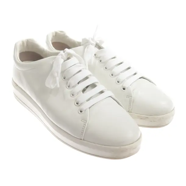 Sneaker, in Bianco, Prada Linea Rossa