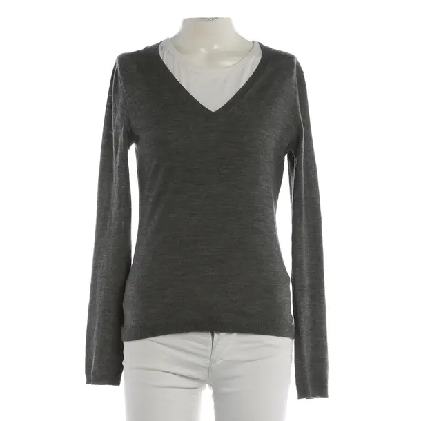 Wool Jumper, in Gray, Wool, Strenesse