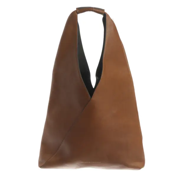 Shopper, in Marrone, Pelle, Brunello Cucinelli