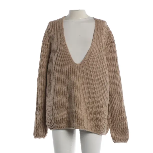 Maglione, in Marrone, Lana, Chiuso