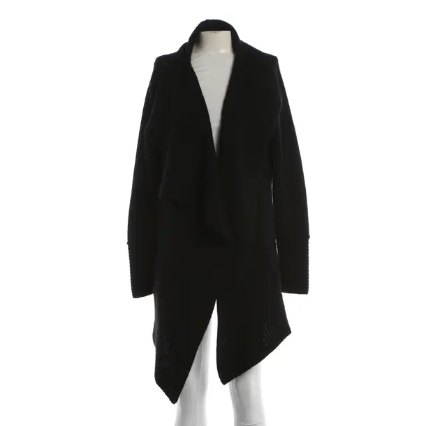 Cardigan, in Nero, Cachemire, 360cashmere