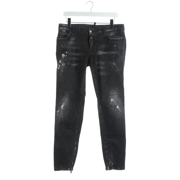 Straight Fit Jeans, in Dark Gray, Baumwolle, Dsquared