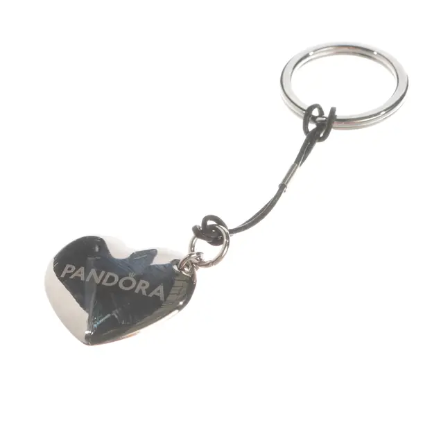 Keyring, in Silver, Metal (metallic, metallised), Pandora