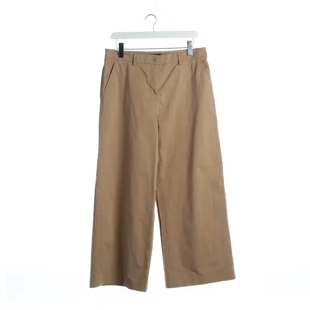 Pantaloni, in Marrone chiaro, Cotone, Max Mara