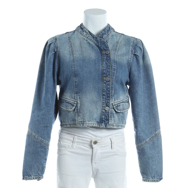 Denim Jacket, in Light Blue, Cotton, Ba&sh