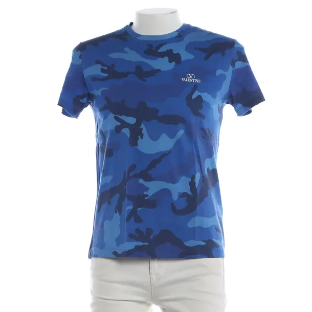 Maglietta, in Blu, Cotone, Valentino