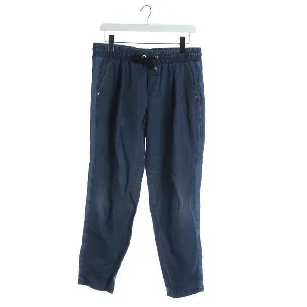 Pantaloni, in Blu, Cotone, Marc Cain