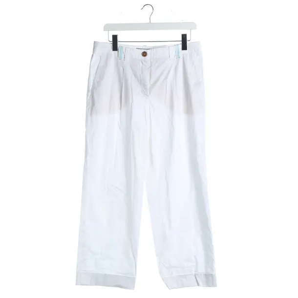 Pantaloni, in Bianco, Cotone, Marc Cain