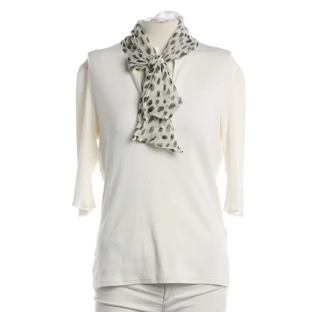 Longsleeve, in Cream, Baumwolle, Marc Cain