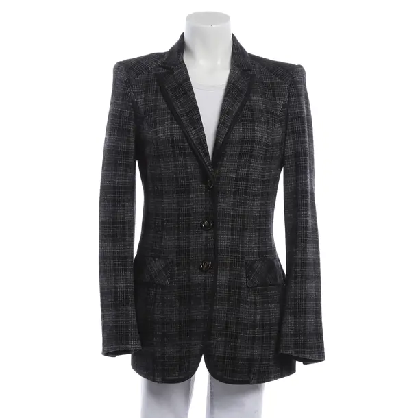 Blazer, in Grigio scuro, Lana, Marc Cain