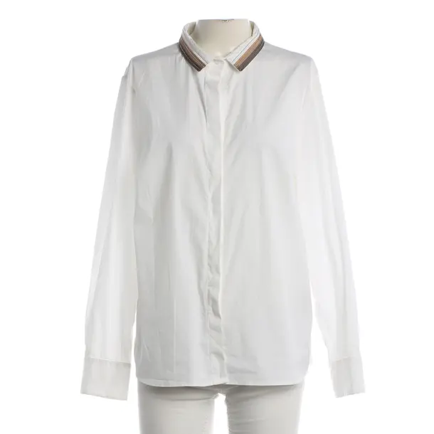 Camicetta, in Bianco, Cotone, Peserico