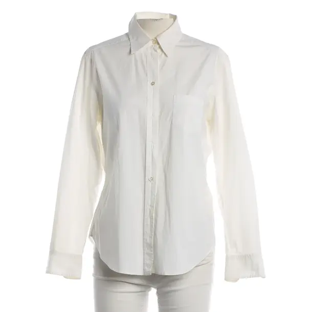 Bluse, in Cream, Baumwolle, Van Laack