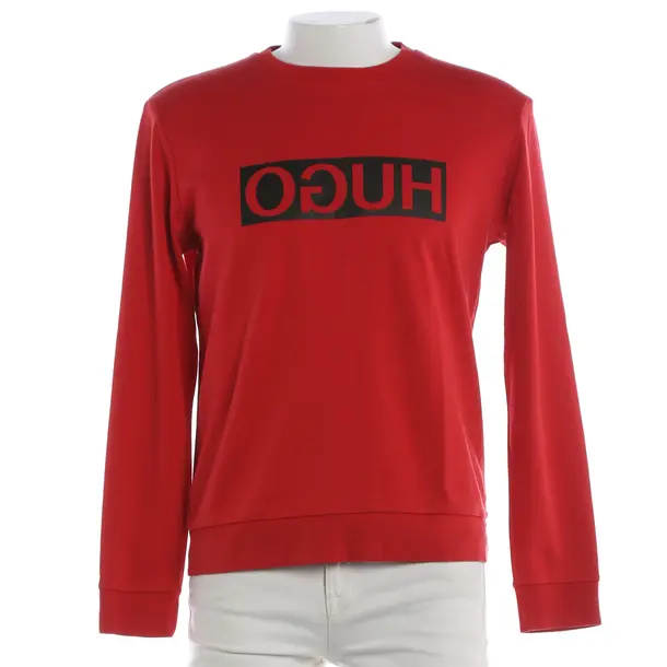Sweatshirt, in Red, Cotton, Hugo Boss Red Label