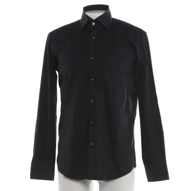 Shirt, in Navy, Baumwolle, Hugo Boss Black Label