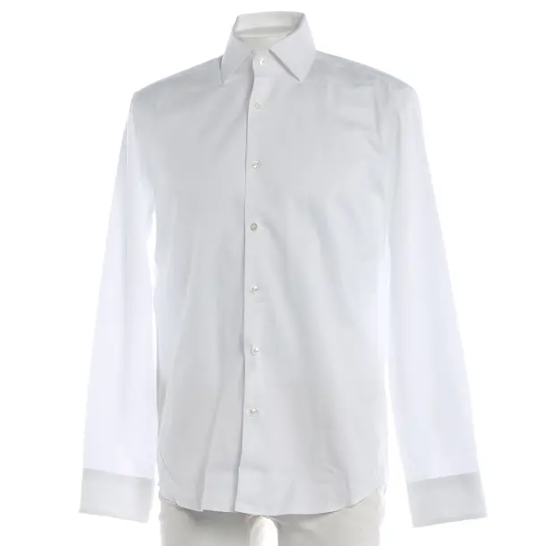 Shirt, in White, Baumwolle, Hugo Boss Black Label