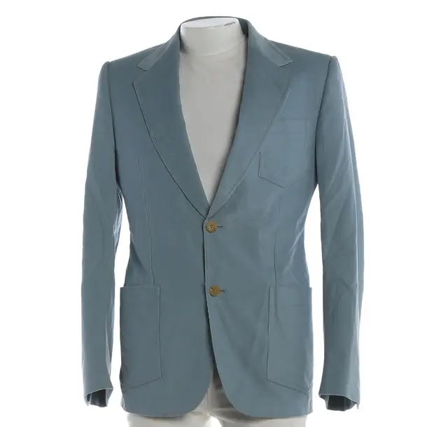 Sakko, in Hellblau, Baumwolle, Gucci