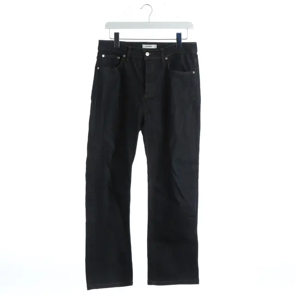Straight Fit Jeans, in Navy, Denim, Sandro