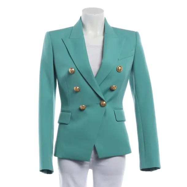 Blazer, in Grün, Wolle, Balmain