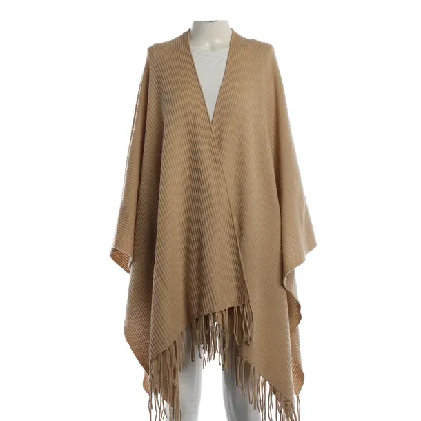 Poncho, in Cammello, Cachemire, Alludere