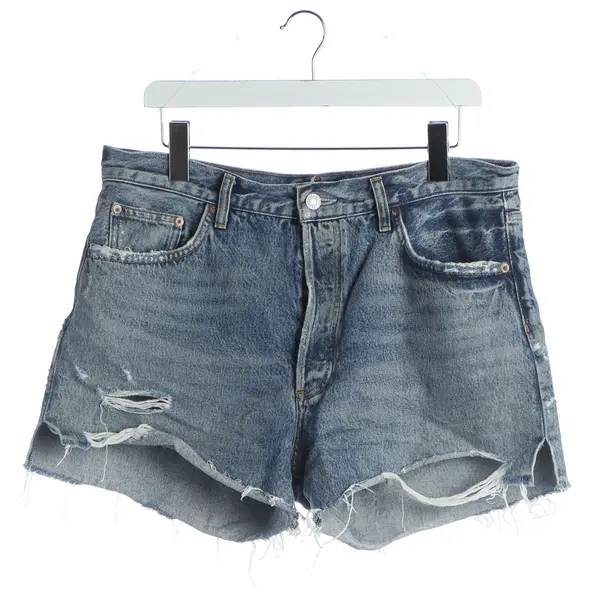 Pantaloncini, in Blu, Cotone, Agolde