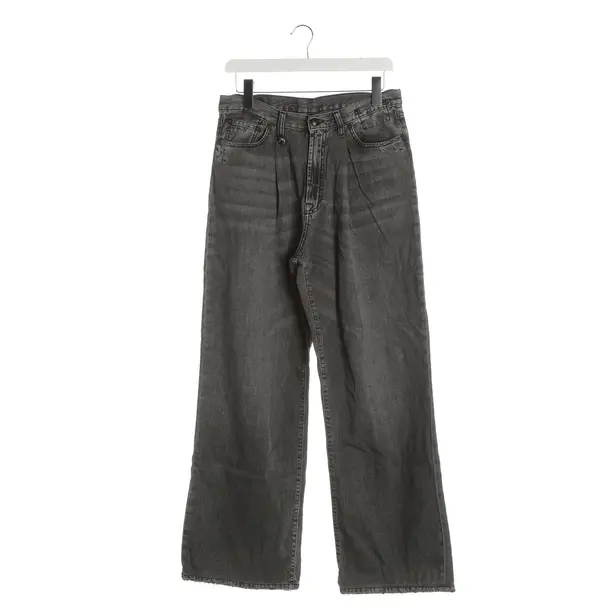 Jeans svasati, in Grigio, Cotone, R13