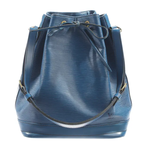 Shoulder Bag, in Navy, Leather, Louis Vuitton