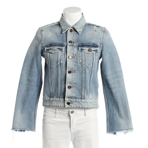Giacca di jeans, in Azzurro, Cotone, Saint Laurent