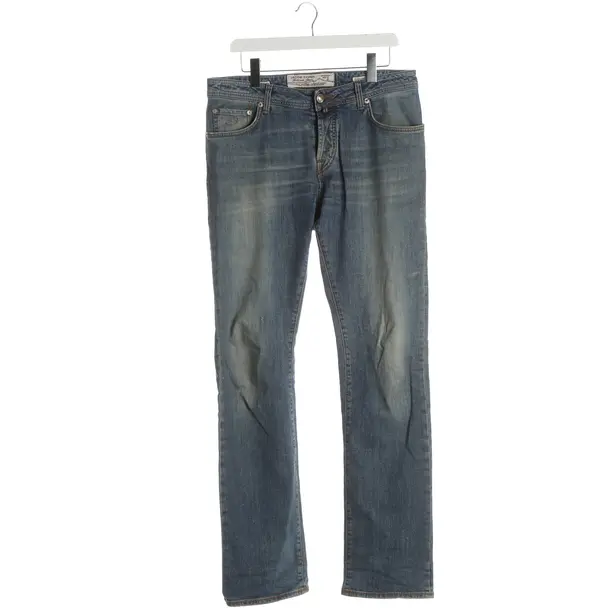 Jeans Straight Fit, in Blau, Baumwolle, Jacob Cohen