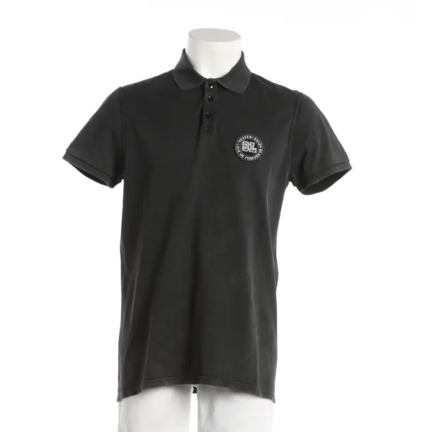Polo Shirt, in Black, Cotton, Saint Laurent