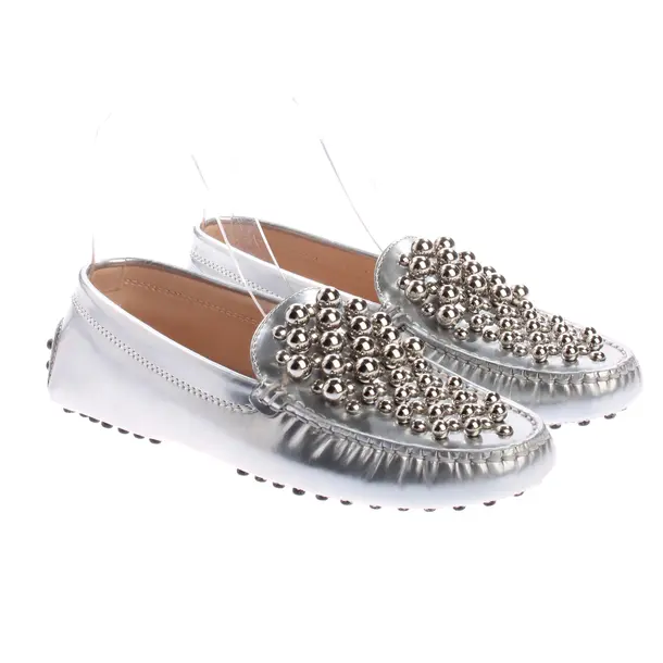 Loafers, in Silver, Tod´s
